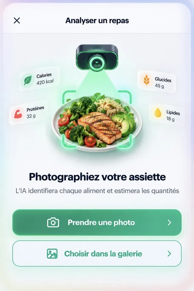 Analyse de repas Kotch : photographier son assiette